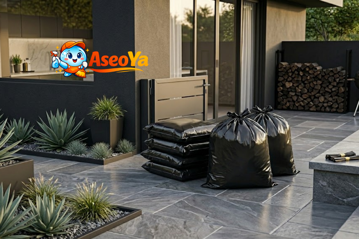 BOLSAS PARA BASURA: TAMAÑO  80 X 100 – COLOR NEGRA INDUSTRIAL